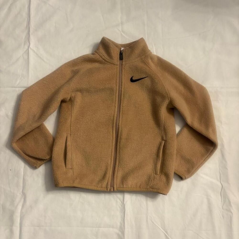 Nike Tan and Cream Jacket